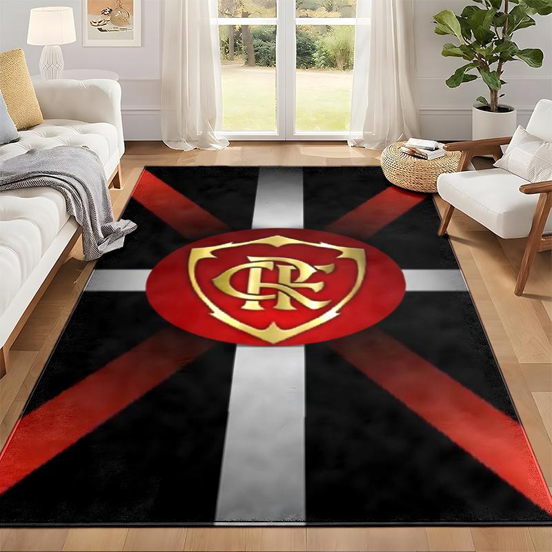 CR Flamengo Carpet Door Mat for Living Room or Bedroom Protective Mat Under Chair Office Decoration Christmas Gift Birthday Present
