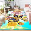 1Pc Christmas Chase Rug Office Carpet Indoor Outdoor Doormat Nonslip Soft And Comfortable Living Room Christmas Halloween Gift D91862