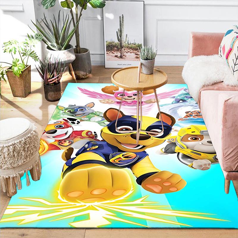 1Pc Christmas Chase Rug Office Carpet Indoor Outdoor Doormat Nonslip Soft And Comfortable Living Room Christmas Halloween Gift D91862