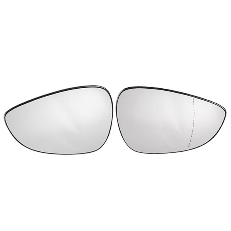 Backspegelkåpa Yttre Spegelram Värmd Lins Blinkerslampa För Ford Fiesta Mk7 2009-2016 För B-Max B232 2012-2017