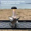 Stainless Steel Mini Folding Stove Portable Charcoal Aromatherapy Stove Wood Burning Camp Stove Outdoor Camping Gear