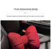 Car Headrest Bowknot Neck Support Pillow - Cervical Seat Cushion Pair