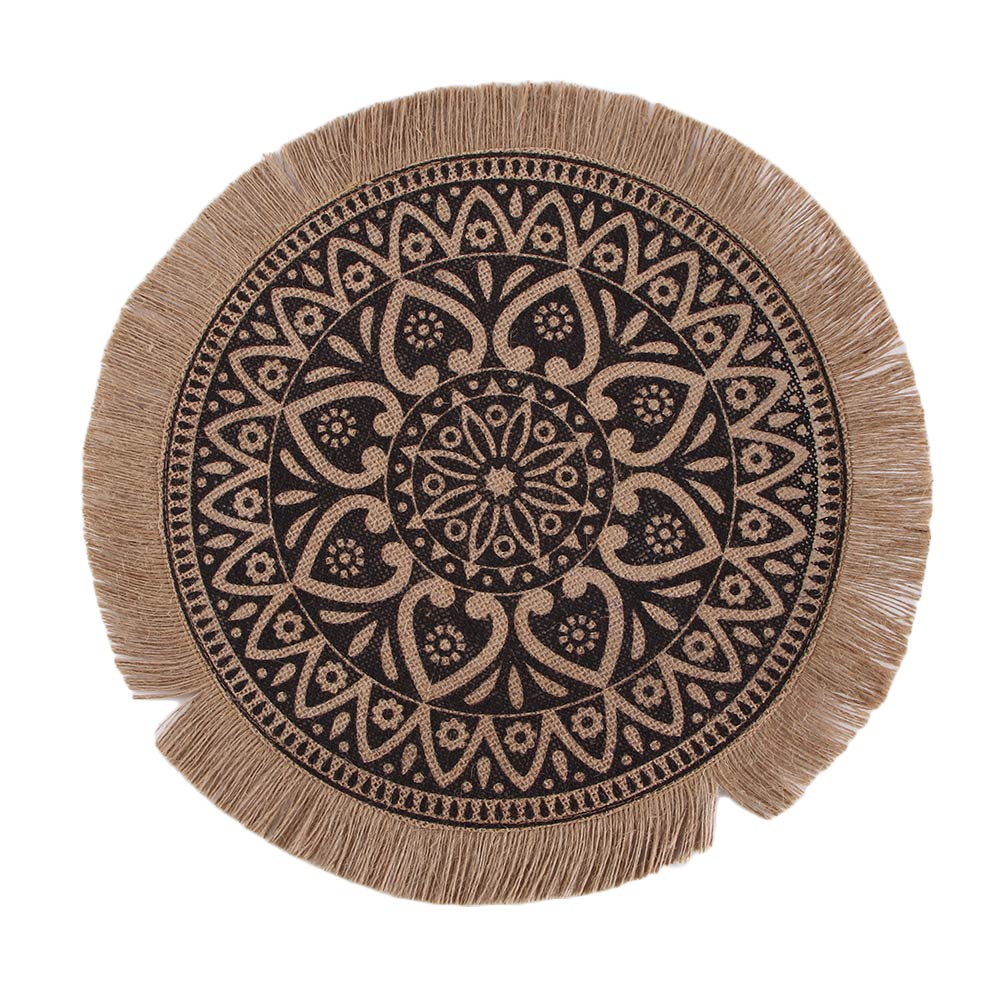 Furniture Dining Table Craft Heat Insulation Plate Middle East Style Coaster Kitchen Supplies Coffee Cup Mats Table Placemat