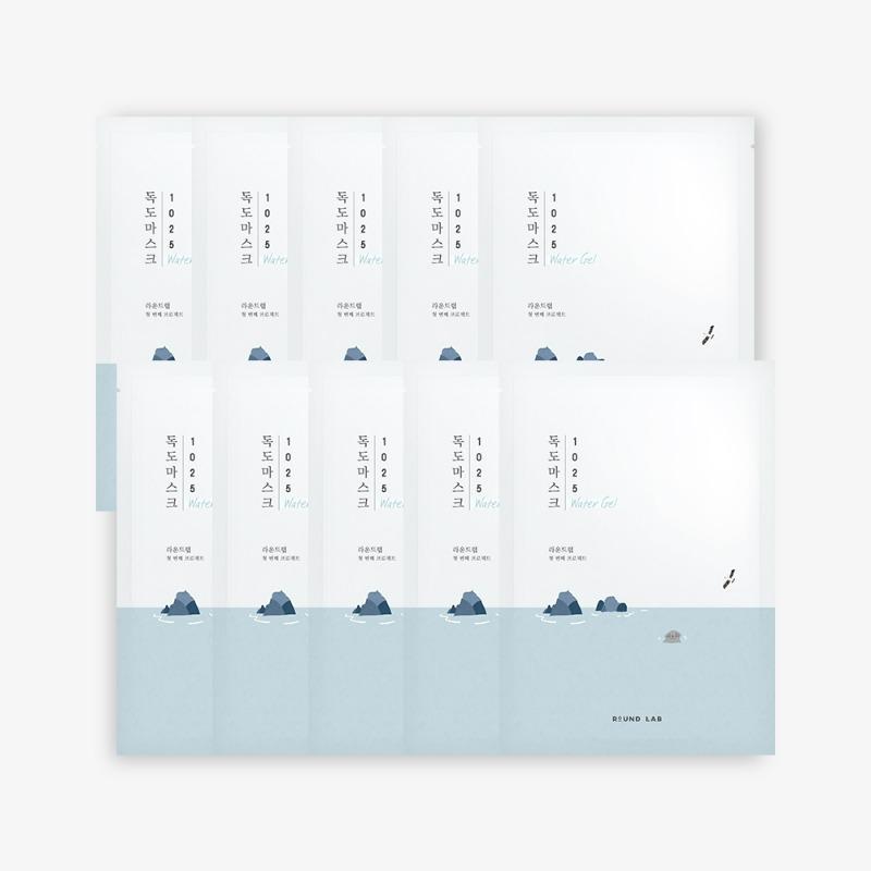 ROUND LAB 1025 Dokdo Wasser-Gel-Maske (10 Blätter)