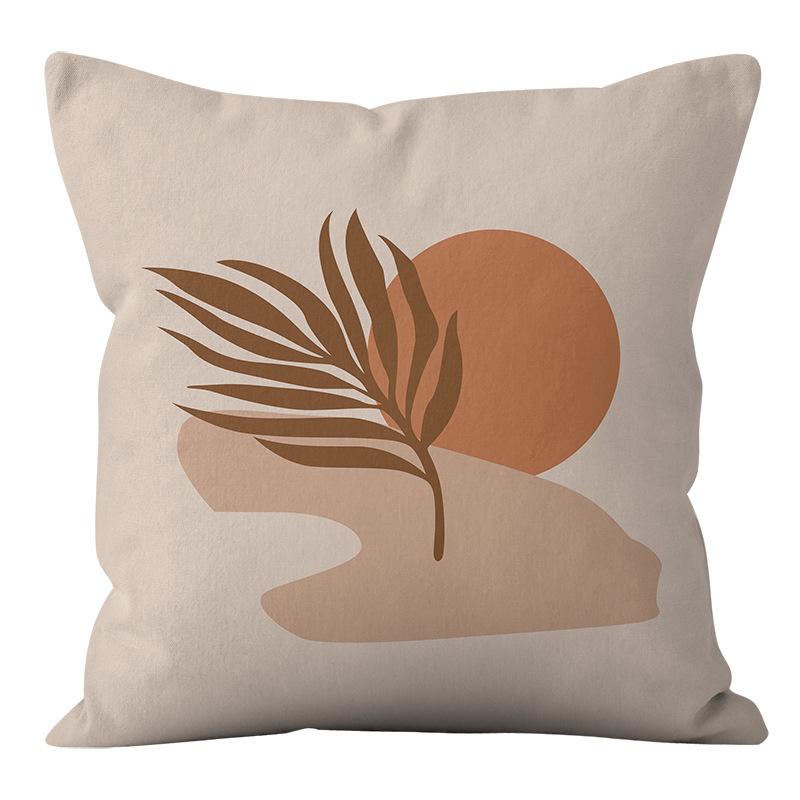 Kissenbezug Kissen Kreative Abstrakte Kunst Gestreiftes Gesicht Sofa Schlafzimmer Dekor Zuhause Auto Moda