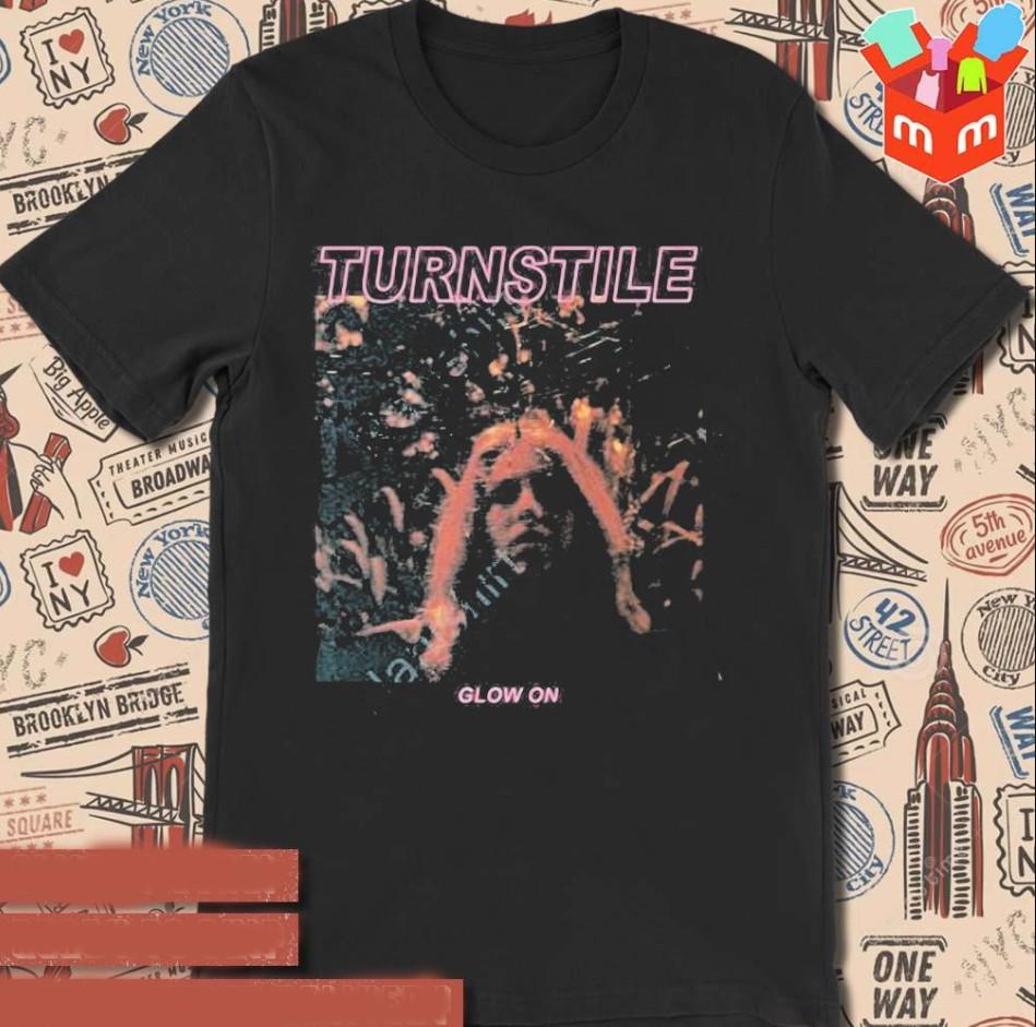 

Турникет светится на фото 2023 года Винтажная футболка, размер S-4XL 4XL