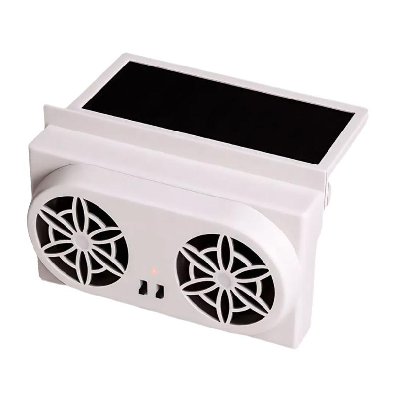 

Energy Saving ABS Solar Powered Vehicle Ventilator Energy Efficient Air Circulation System For Hot Weather Car Interior