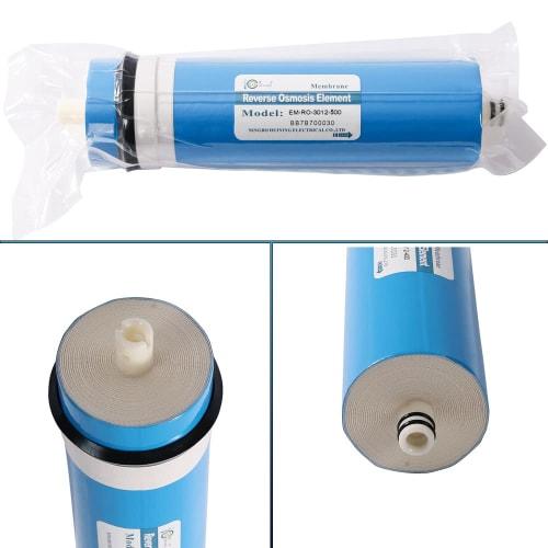 HUINING 500GPD SET-3012 Reverse Osmosis Membrane Housing Kit for RO Membrane Filters and Standard RO Reverse Osmosis Water Purifiers for Home Water Fi