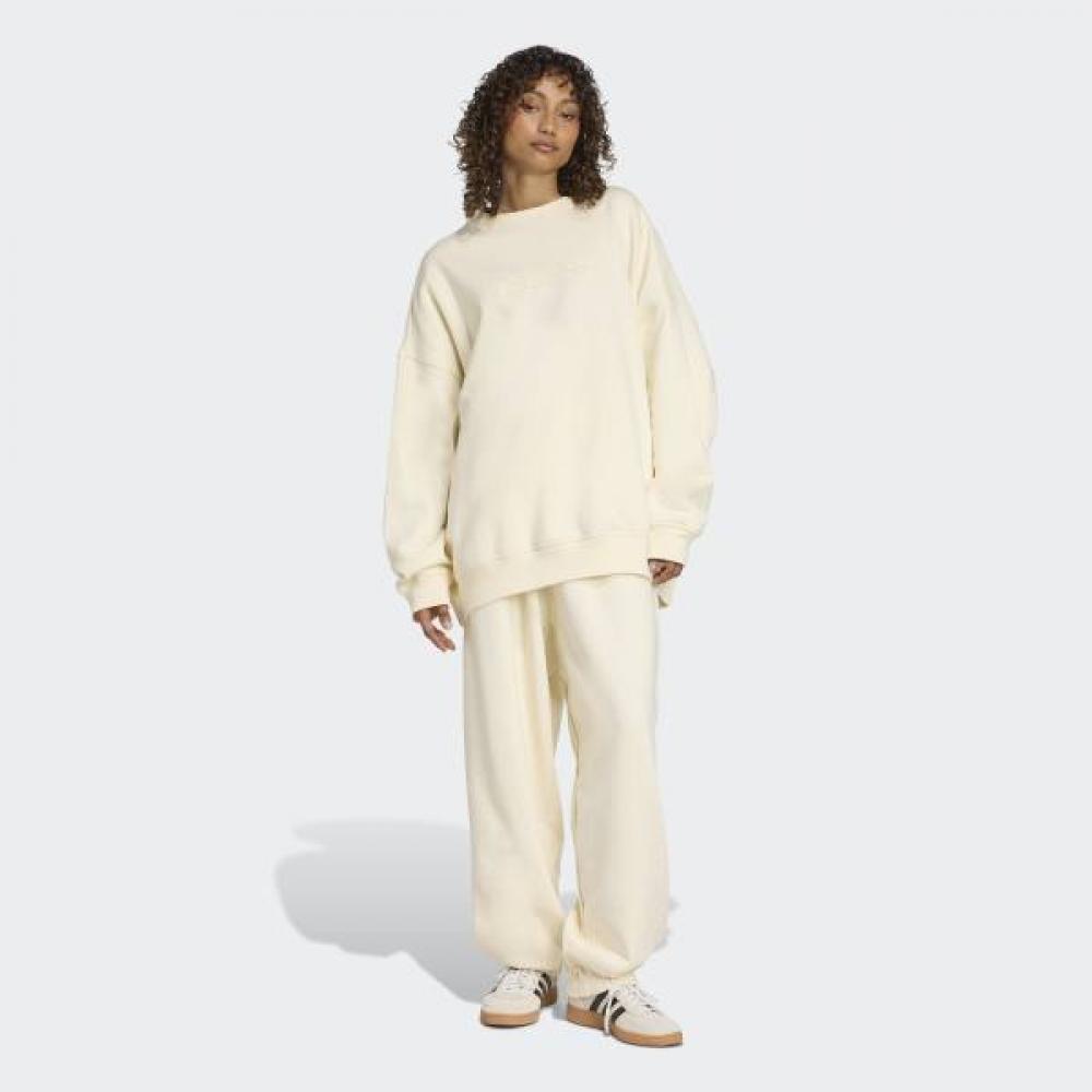 Adidas Essential Linear Oversize Crew Sweatshirt