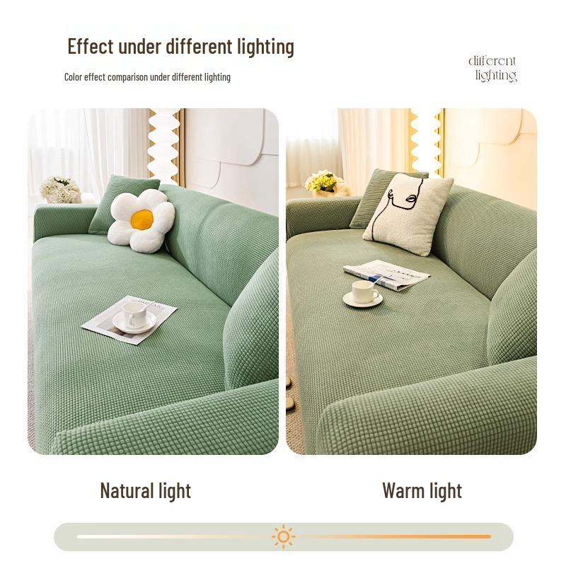 Cat-Scratch-Proof Stretch Sofa Cover, Full Wrap, Universal, Four Seasons Protection, 2025 Model.