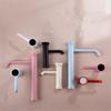 Red Bathroom Faucet Unique Design Pink Basin Faucet Blue Sink Tap Hot & Cold Deck Mounted Lavatory Faucet Crane Water Tap