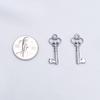Metal Antique Key Pendant Key Ring Material Accessory Supplies