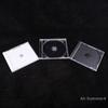 Boîte CD à Fond Transparent Étui CD Vide Étui CD en Plastique PP Capacité Étui CD 1-2 Disques