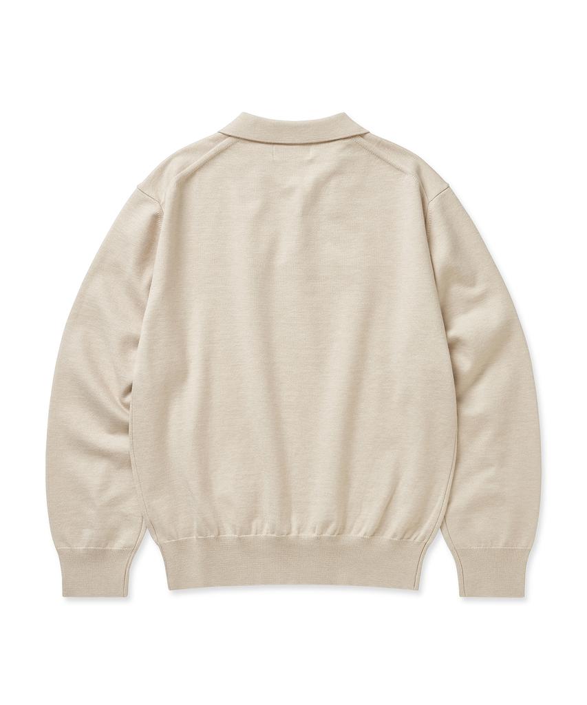 CUZNELLO Soft Collar Knit_Oatmeal