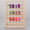 Handmade Household Shuttle Core Frame, Wall-mounted Wooden Spool Sewing Thread Frame Storage Rack