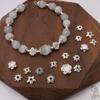 Alloy Flower Tray Spacer Accessories Charms Pendant For Jewelry Making DIY Earring Necklace Bracelet