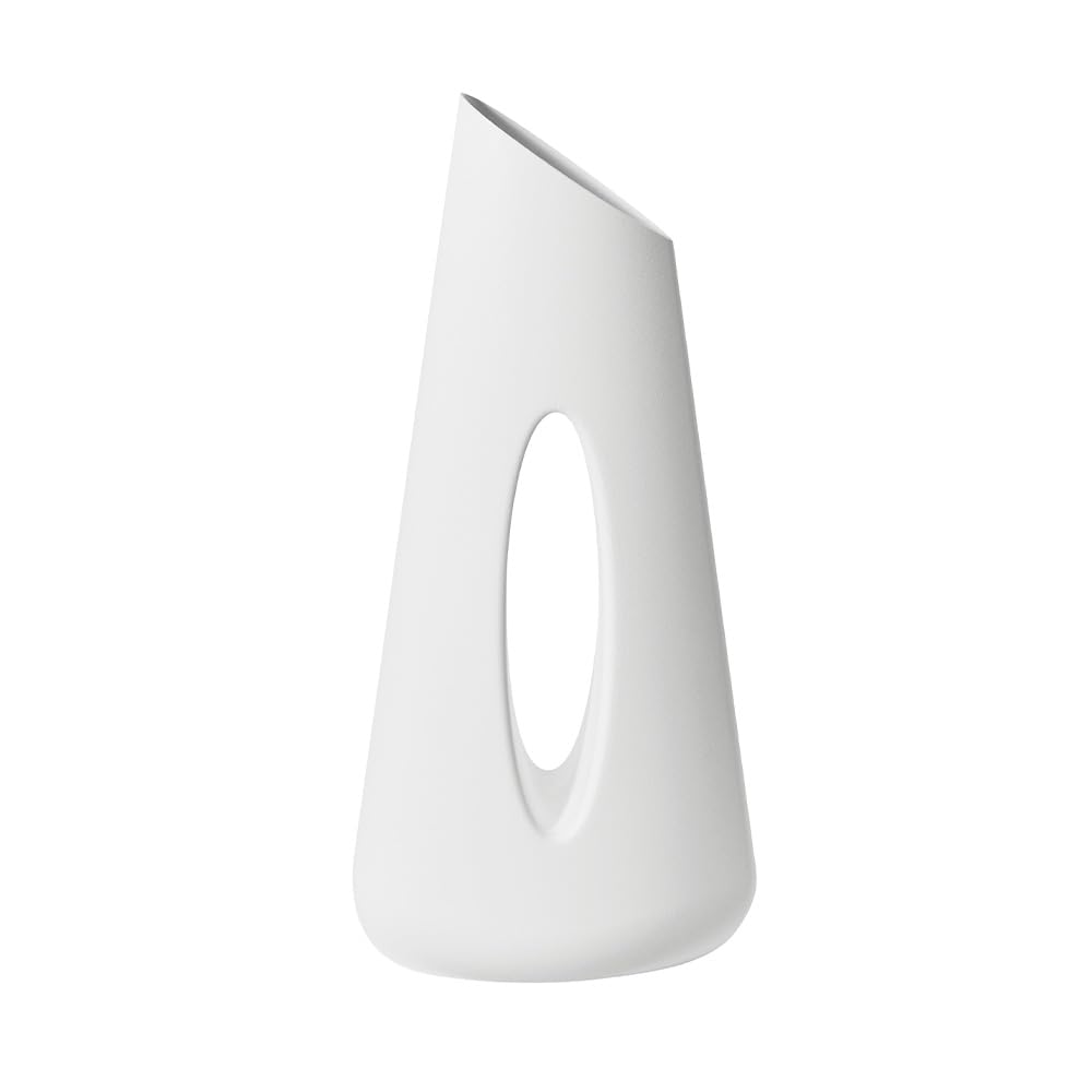 emo Flower Jug Vase 1000 White JEMO-0101-WH