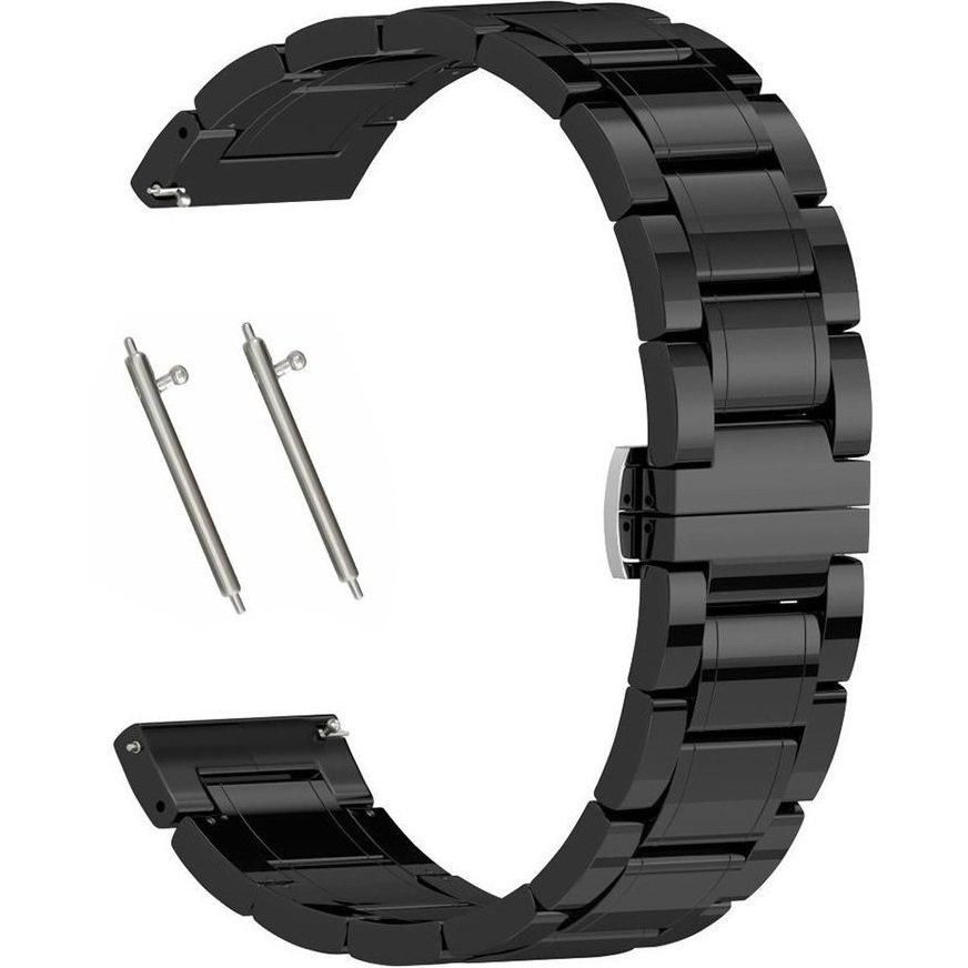 Universal bracelet with telescope 22mm, Black