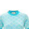 Gucci Short Sleeved Dress Women's Light Blue 629464-XKBHQ-4692