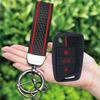 New Keychain Silicone Car Key Case Cover for Volkswagen VW Golf 7 MK7 Tiguan Mk2 for Skoda Octavia 3 A7 Kodiaq 2017-2021 SEAT