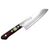Special Blue Steel (Aogami Super Steel) Hon-Wari Komi Santoku Knife Bolster