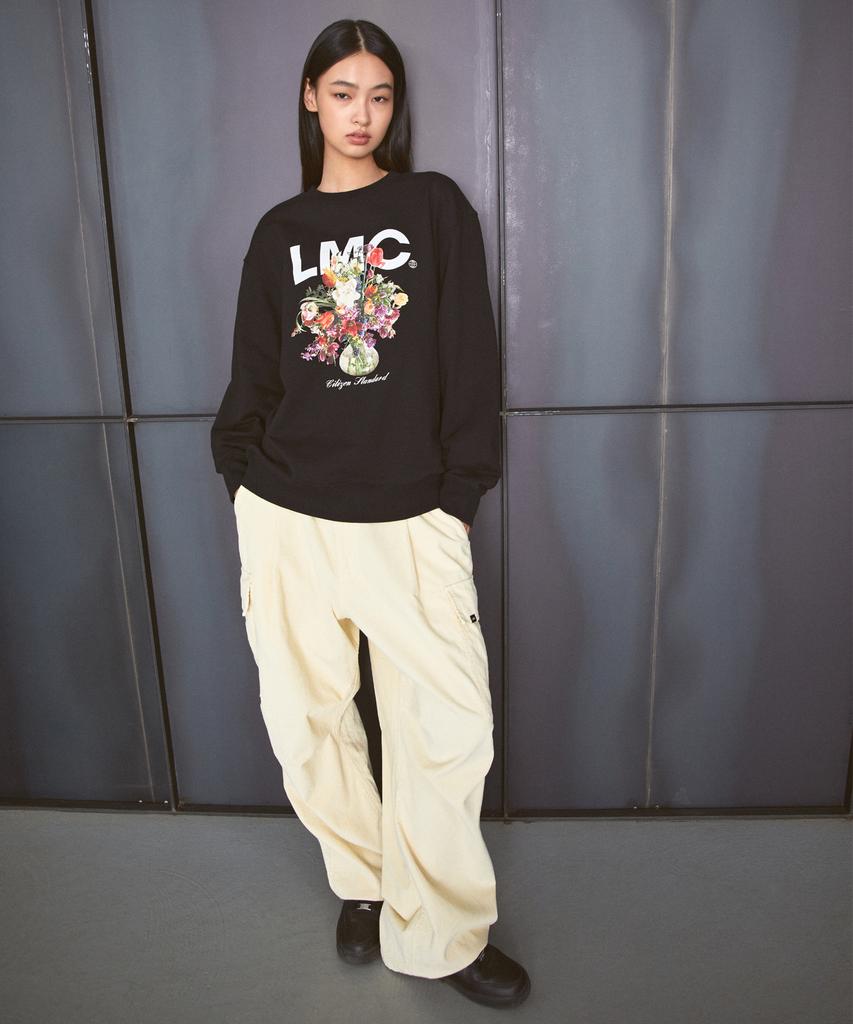 LMC Flower Vase Sweatshirt Black
