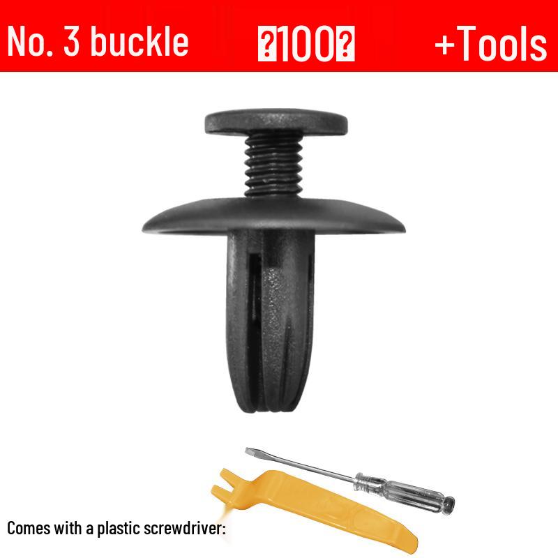 Automotive Bumper & Fender Expansion Clip Rivet Screw