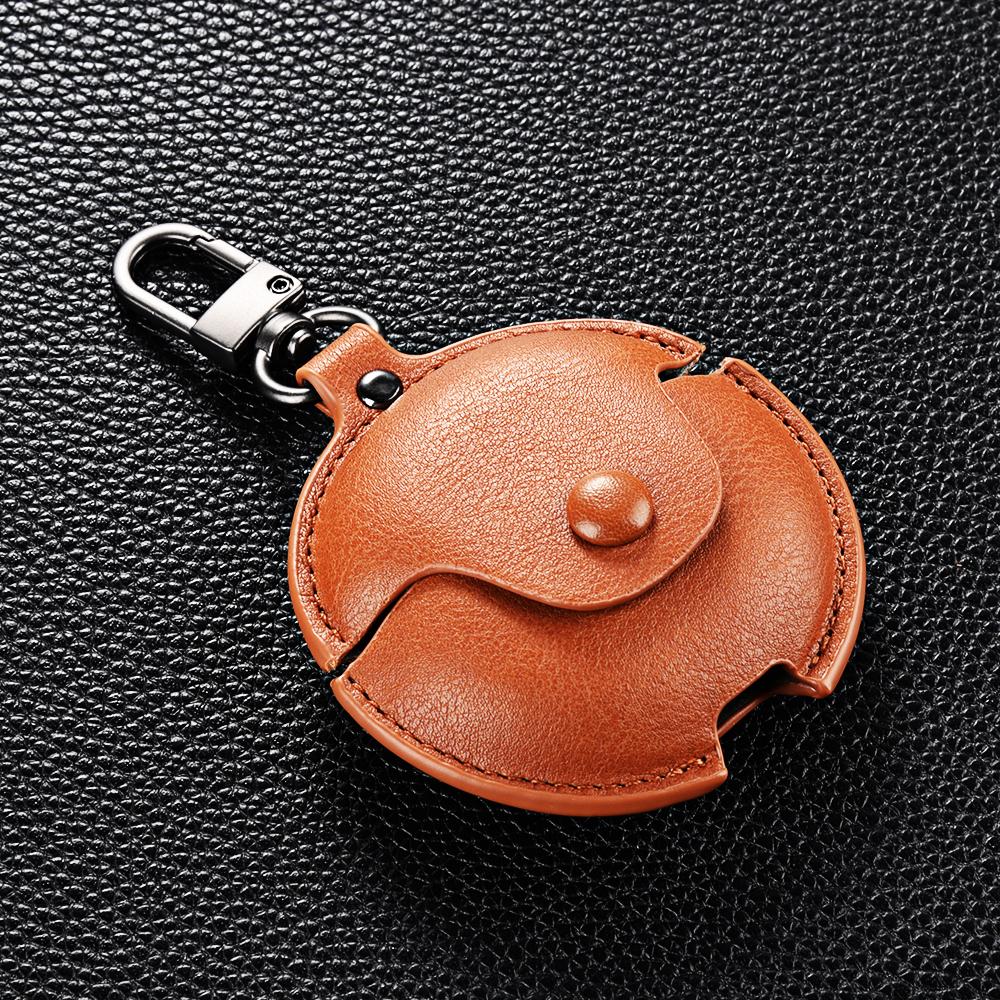 Case for Huawei FreeBuds 4i 5i 6i Leather Business Case Wireless Earphone Headphone Shockproof Cover with Hook Accessories