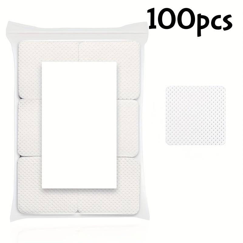 20-200pcs Lint-Free Nail Wipes Eyelash Glue Removal Pads Multifunctional Non-Woven Cleaning Pad Beauty Makeup Cleaning Tools