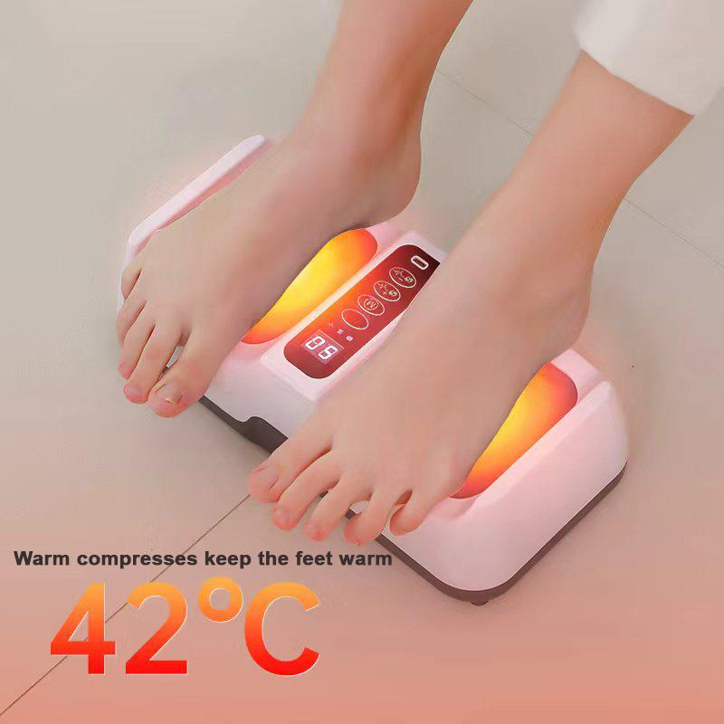 USB rechargeable dual-purpose foot massager foot roller massage/pulse foot reflexology