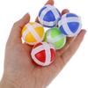 24pcs Children's Throwing Sticky Balls Sticky Darts Game Interactive Accessories Home School Children Outdoor Fun Time