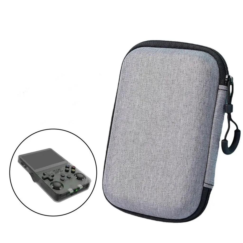 Scratchproof Storage Bag for R36S R35S K36 Gaming Accessories Game Console Carrying Case with Screen Film Joysticks Caps