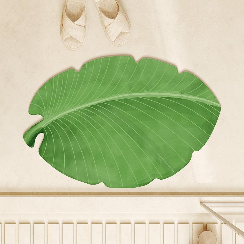 Water absorbing, anti slip, diatomaceous earth, wear-resistant shower room cushion, dirt resistant, easy to take care of feet