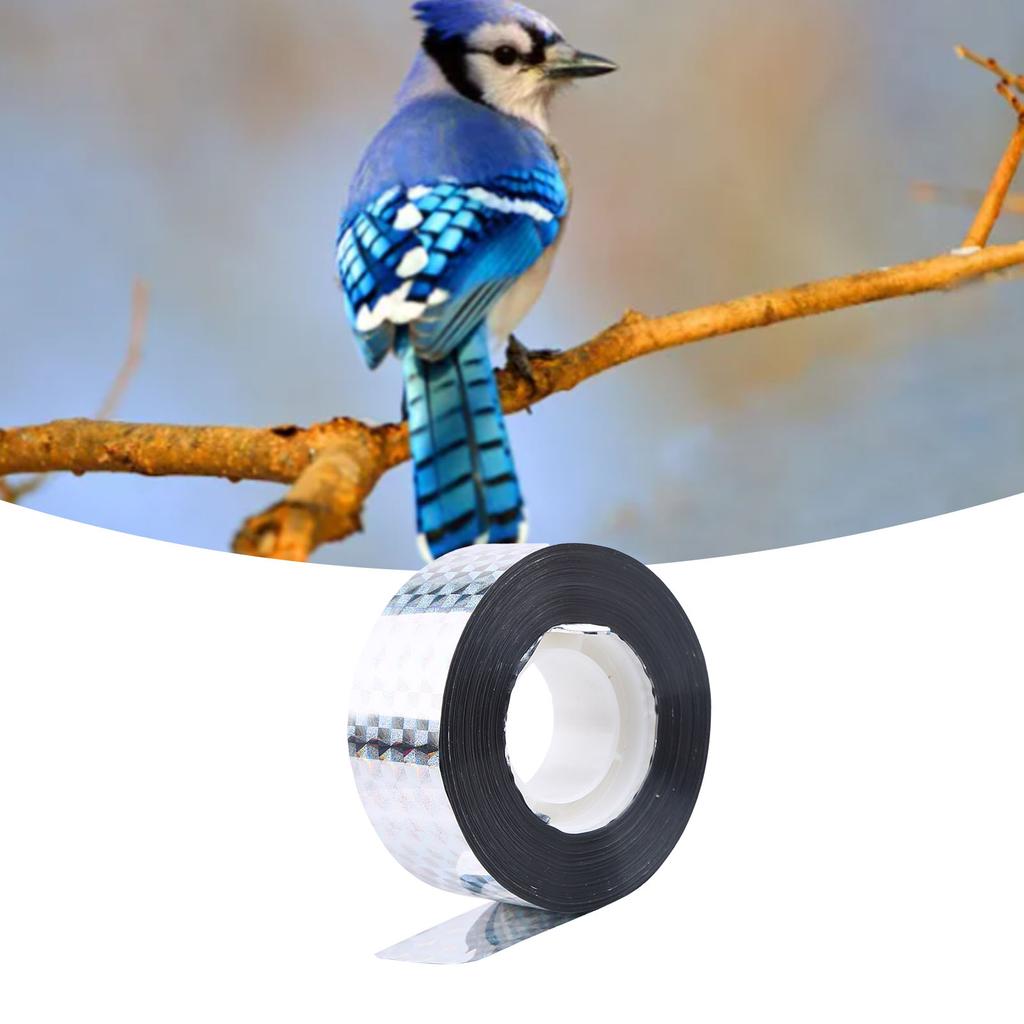 Bird Tapes 90M Bird Deterrent Tape Audible Visual Flash Reflective Pigeon Scare Repeller Ribbon New Reflective Tapes Bird Tape
