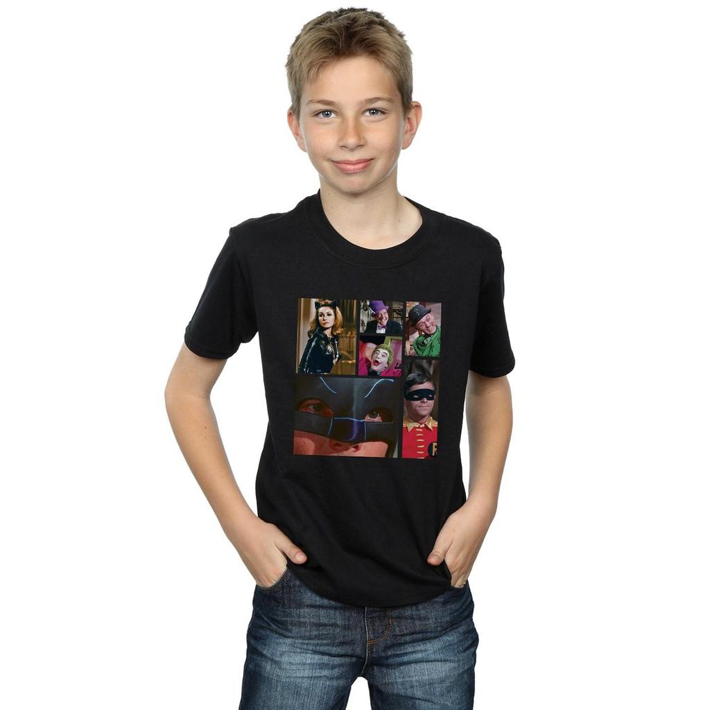 DC Comics Boys Batman TV Series Class Photo T-Shirt
