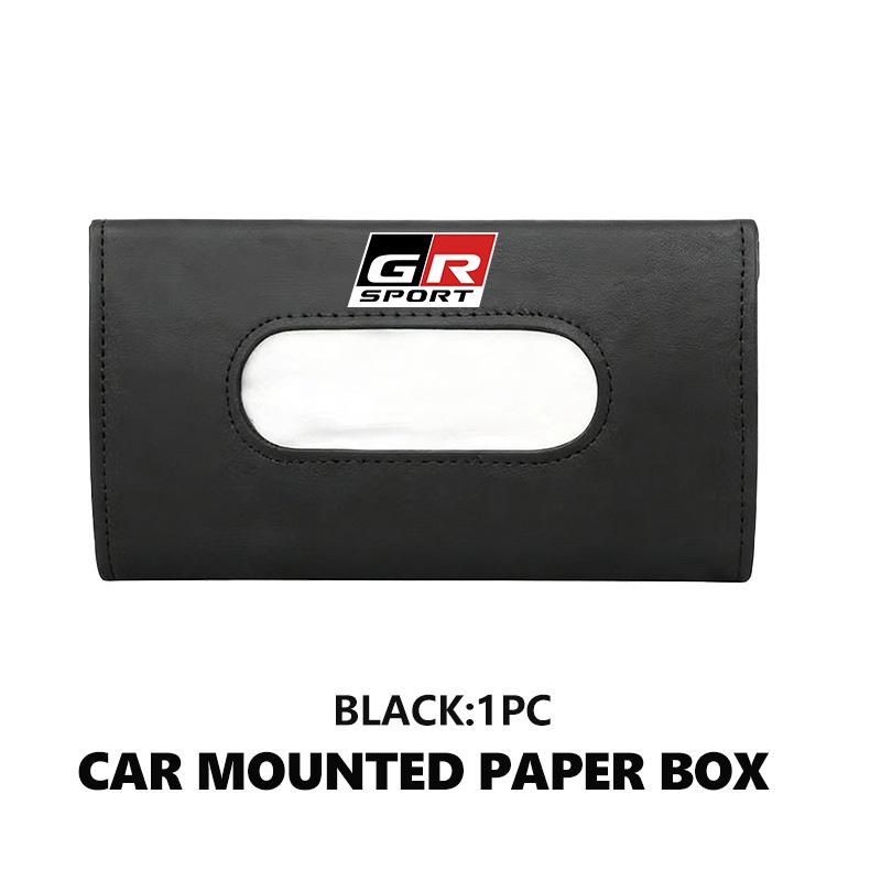 For Toyota Snap-fit Car Sun Visor Tissue Box Storage Accessories Chr Corolla Camry Rav4 Yaris Hilux Prius Avensis