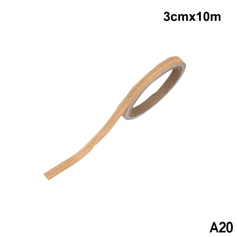 10M x 2cm 3cm Samolepicí hrana nábytku Dřevěná struktura Pro opravu rámů dveří Mezery ve stěnách Dekorace okrajů Švy