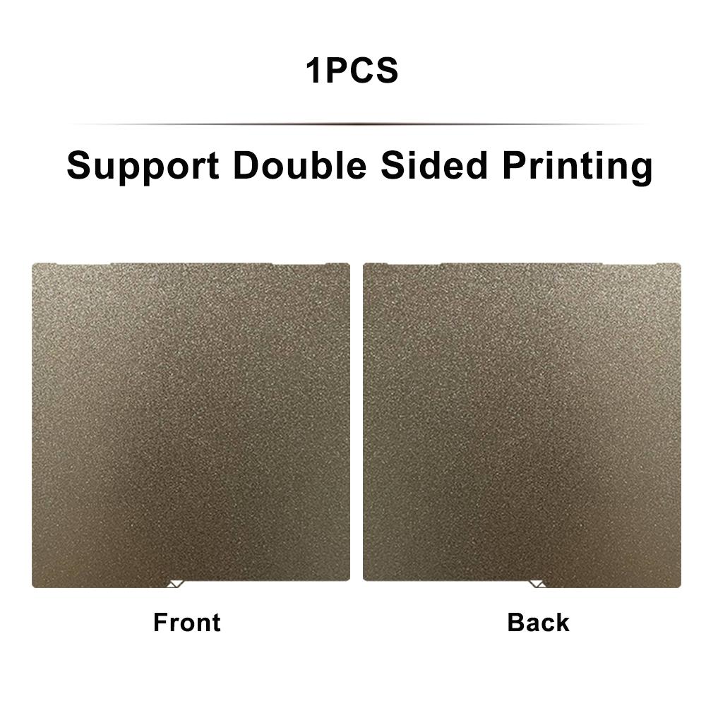 Для Anycubic Kobra 3 Max Печатная платформа 430x430 Двусторонняя Kobra 3 Max Комбо Текстура Покрытие PEI 3D-принтер Kobra 3 Max Аксессуары 1PCS
