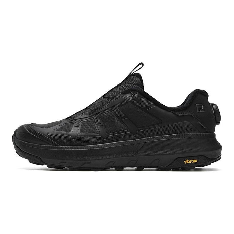 FILA BOA EXPLORER 3 Cushioning Abrasion Resistant Coverage Lightweight Thermal Low top Outdoor Shoes Men's Black A12M611225FBK