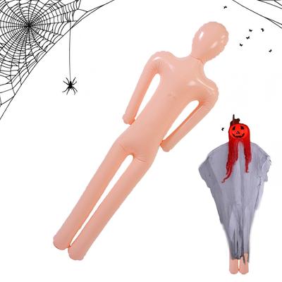 Aufblasbare Schaufensterpuppe Körper PVC Halloween Dekoration Für Spukhaus Cosplay Party Gruselige Requisiten Hinterhof Haustür Fenster Dekoration