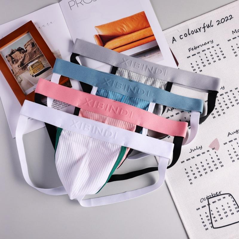 Underwear for Men Thong for Men U-shaped Comfortable and Breathable Double Thong