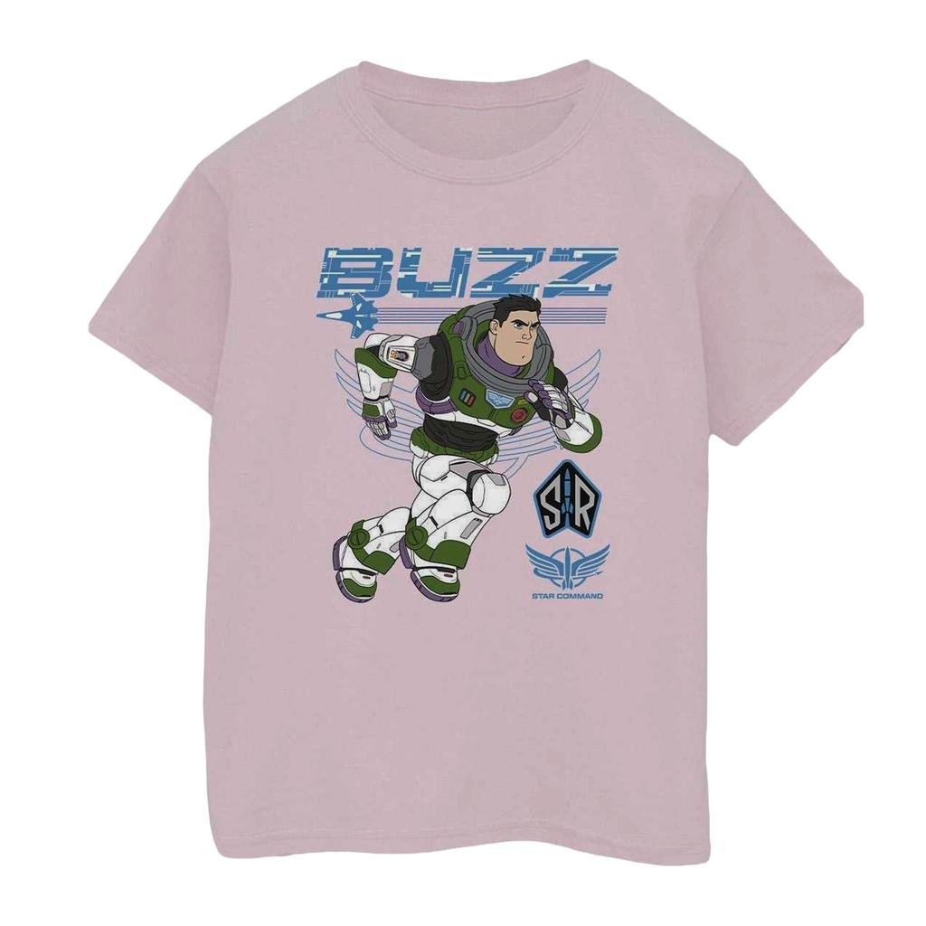Disney Mens Lightyear Buzz Run To Action T-Shirt