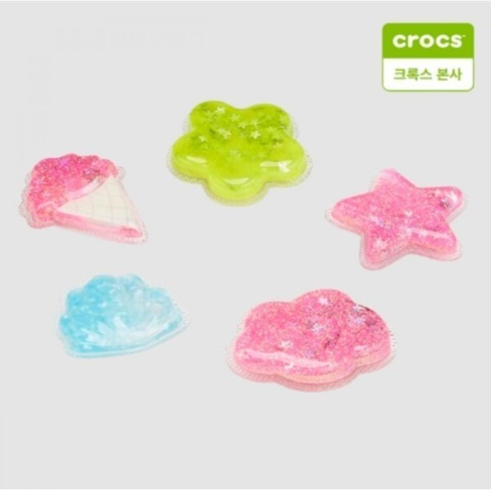 

Crocs 10011601 Squishy Glitter Icon 5 Pack F