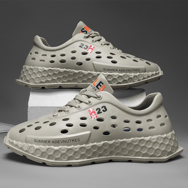 Men Wear Non-slip and Deodorant Sports Sandals In Summer, and Drive A Full Package of Large-size Beach Sandals