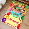 Custom personalization CoComelon - Dance Party Print Area Rug - Soft, Washable Non-Slip Indoor Mat,Living Room,Home&Office Decorative Rug