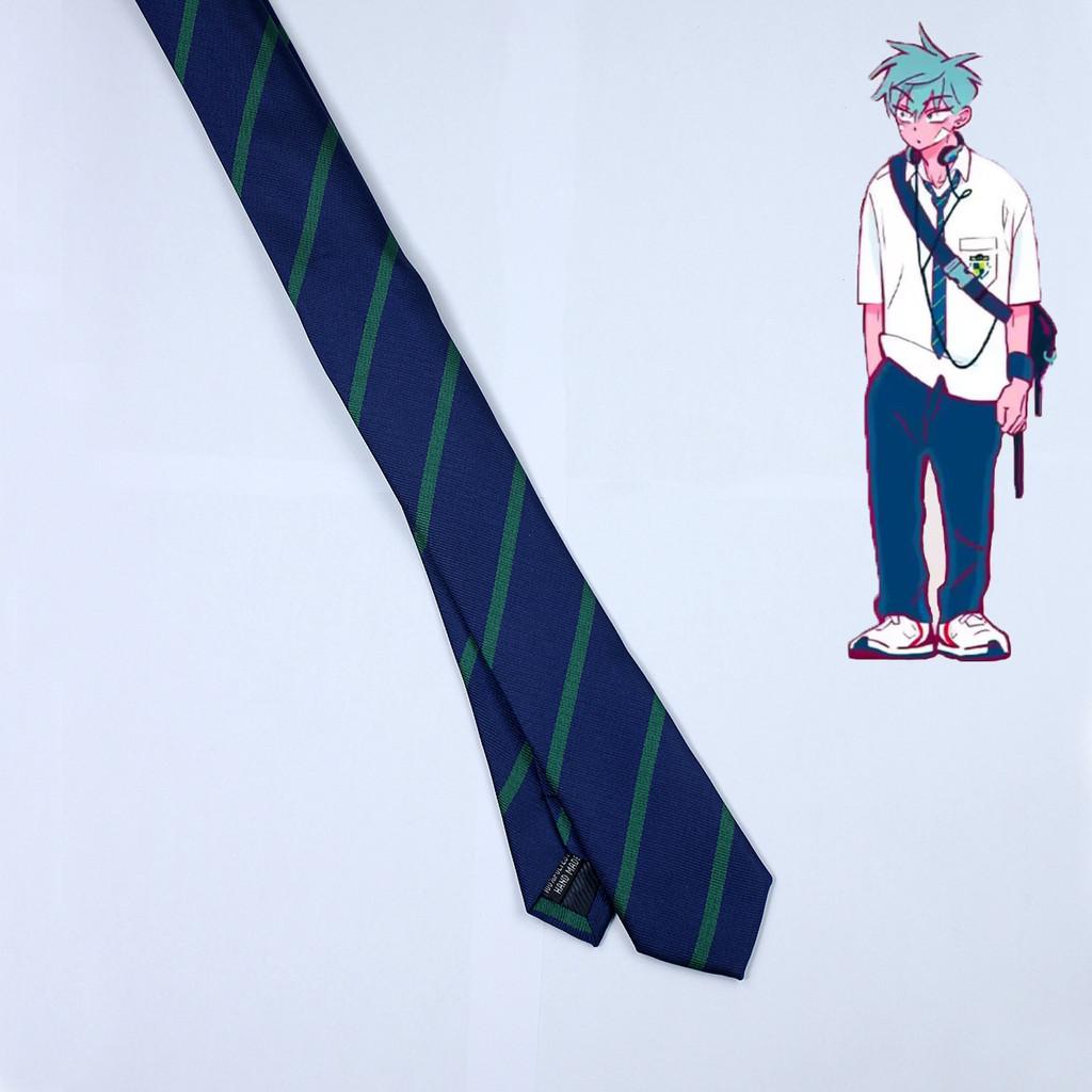 Alien Cosplay Stage Tie Polyester Striped Anime Accessory For Adult Play Role