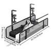 Easy Install Desk Cable Organizer Black White Under Table Cord Organizer  Computer Desk