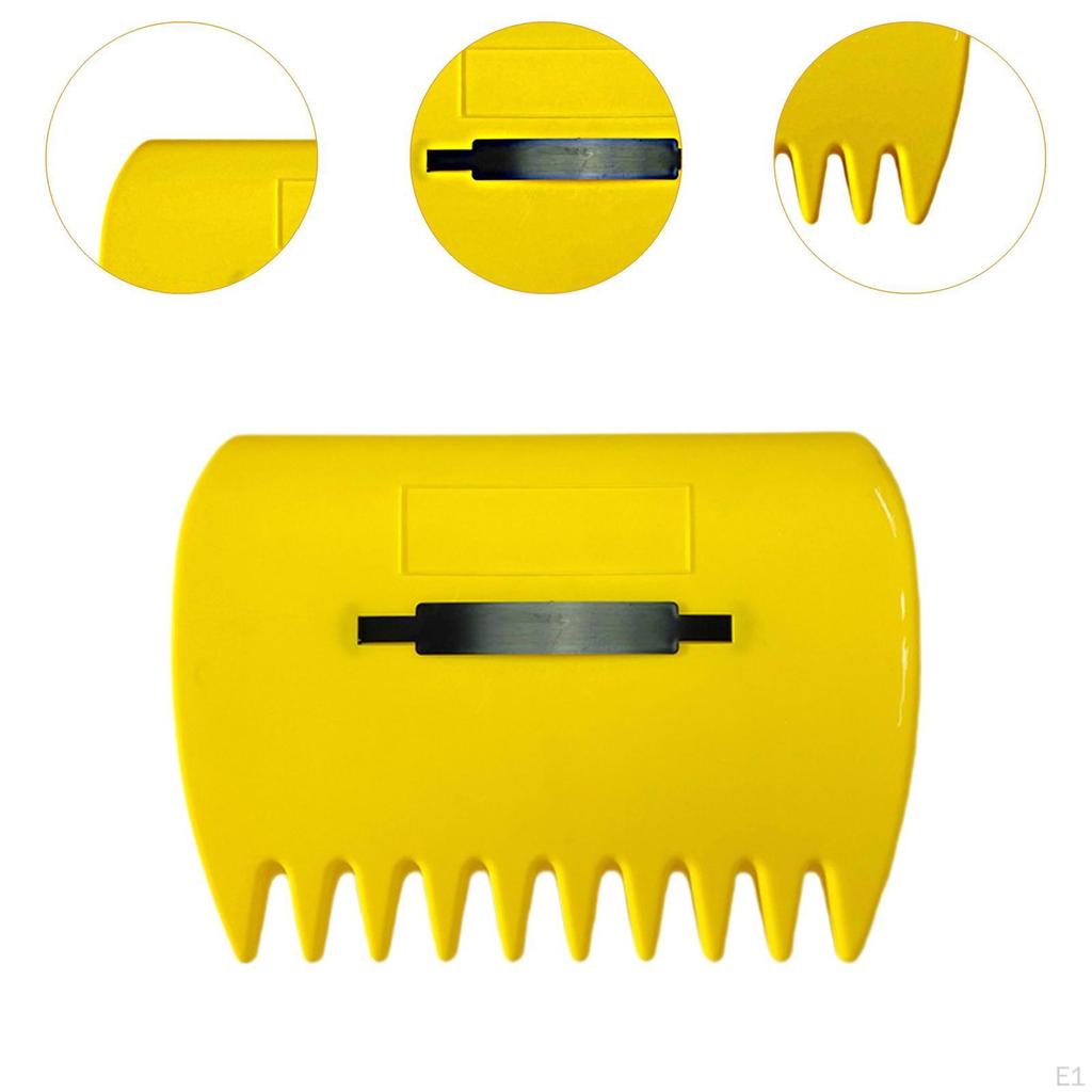 2Pieces Garden Leaf Grabber Hand Rakes for Gardeners Multifunctional 34x24.5cm Lightweight Handheld