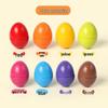 Early Childhood Cognitive Wooden Shape Matching & Color Recognition Egg Toy