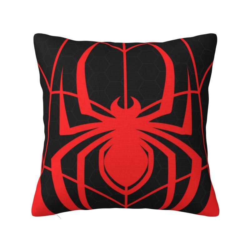 Custom Spider Animal Pillow Case 45x45cm Home Decoration Cartoon Spider Web Cute Little Luxury Cushion Cover Square Pillowcase 30x30cm 12x12in